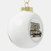 KlasseC Camper RV-Magnete Keramik Kugel-Ornament (Links)