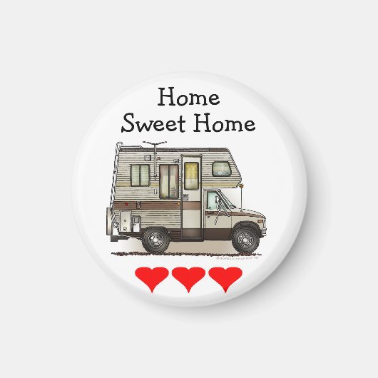 KlasseC Camper RV-Magnete Magnet (Vorne)