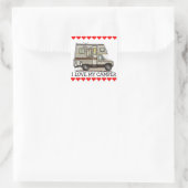 KlasseC Camper RV-Magnete Quadratischer Aufkleber (Tasche)