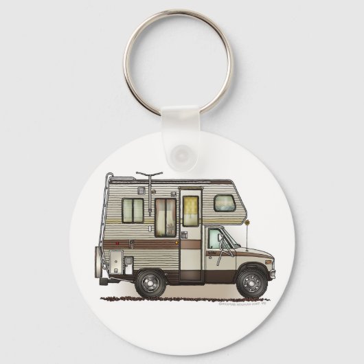 KlasseC Camper RV Schlüsselketten Schlüsselanhänger (Vorderseite)