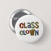 Klassen-Clown Button (Vorne & Hinten)