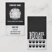 Klassen-Durchlauf-Karte der Treuekarte (Vorne/Hinten)