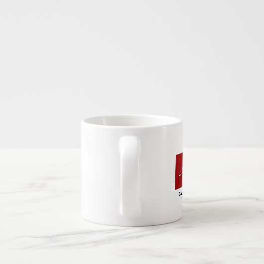 Klassen Massachusetts Espresso Tasse (Rückseite)