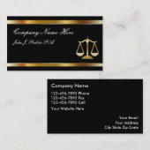 Klassen-Rechtsanwalts-Visitenkarten Visitenkarte (Vorne/Hinten)