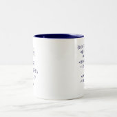 Klassen-Tasse Zweifarbige Tasse (Mittel)