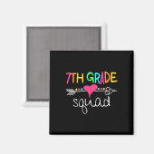Klassen-Team der 7. Klasse Siebte Lehrerin Schüler Magnet (Vorderseite/Rückseite)