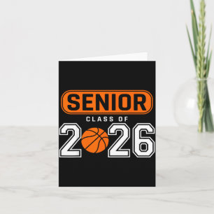 Klassenabschluss Abiturient 26 Basketball Karte