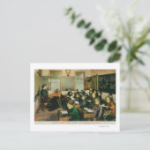 Klassenansicht eines chinesischen Grundschulpublik Postkarte (Stehend Vorderseite)