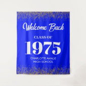 KlassenBackend-Wiedersehen Wandteppich (Vorderseite)