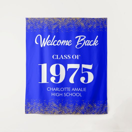 KlassenBackend-Wiedersehen Wandteppich (Vorderseite)