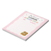 Klassenbelohnungsideen-Planer Notizblock (Rotiert)