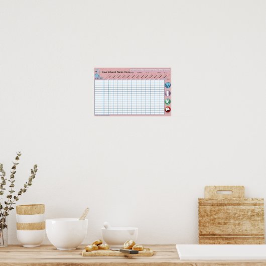 Klassenbesuch-Wall-Poster Poster (Küche)