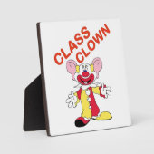 Klassenclown Fotoplatte (Vorderseite)