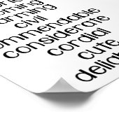 Klassendekoration, Klassenangebot, Wege zum Nötige Poster (Ecke)