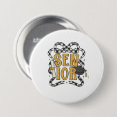 Klassendesign für Senior-Abschluss 🎓 ✨ Button (Vorne & Hinten)