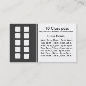 Klassendurchlaufkarte der treuekarte (Vorderseite)