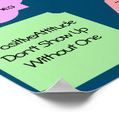 Klassenerwartungen Poster (Ecke)