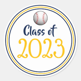 Klassenfahrten und Abschluss Runder Aufkleber