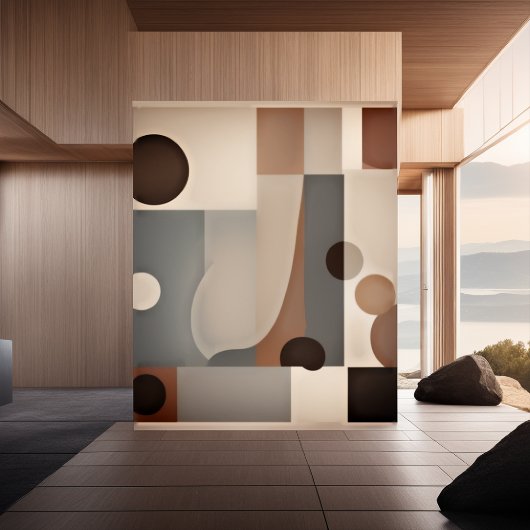 Klassenfarben und einzigartiges Minimalistisches P Poster