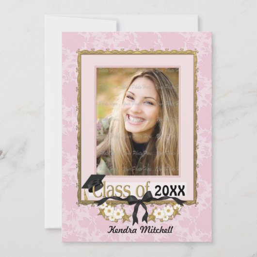 Klassengraduate - Anpassen Einladung (Vorderseite)