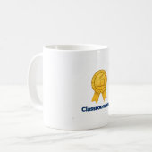 Klassenheld Kaffeetasse (Vorderseite Links)