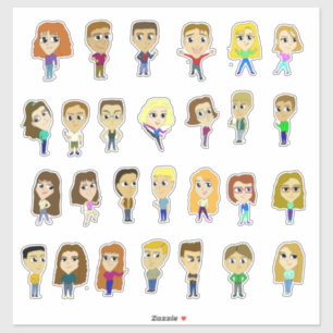 Klassenkameraden Aufkleber