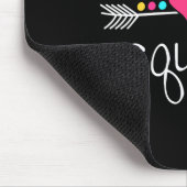 Klassenkameraden der 6. Klasse Lehrer-Schüler-Team Mousepad (Ecke)