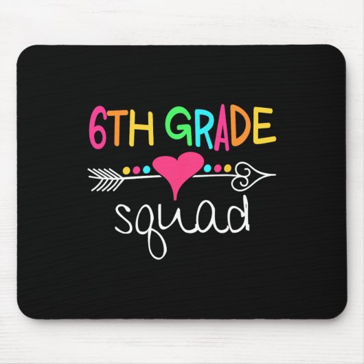 Klassenkameraden der 6. Klasse Lehrer-Schüler-Team Mousepad (Vorne)
