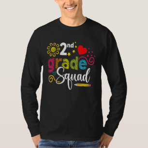 Klassenkameraden der zweiten Klasse zurück zur Sch T-Shirt