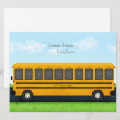 Klassenkameraden & Freunde Gelbe Schulbus 10 Fotos (Vorne/Hinten)