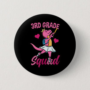 Klassenkameradinnen der 3. Klasse zurück zur Schul Button