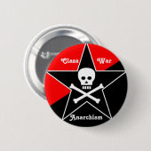 Klassenkampf-Anarchismus Button (Vorne & Hinten)