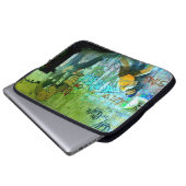 Klassenkampf Graffiti-Kunstfall Laptopschutzhülle (Vorne Knopf)