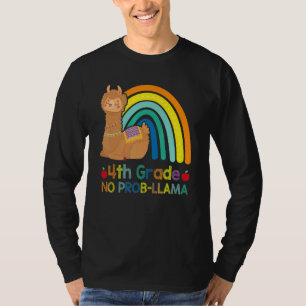 Klassenlehrer der 4. Klasse ohne Probleme Llama-Ko T-Shirt
