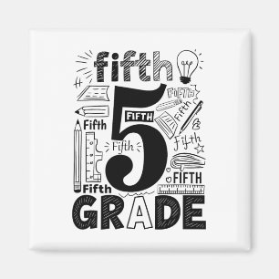 Klassenlehrer der 5. Klasse Typografie-Team Fünfte Magnet