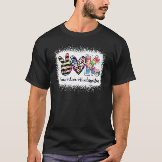Klassenlehrer Frieden Liebe Kindergarten-Team Kind T-Shirt