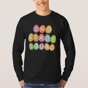 Klassenlehrer Schüler Team Frohe Ostern 2. Klasse T-Shirt