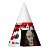 Klassenletzt-Monster-Hut Partyhütchen (Vorderseite)