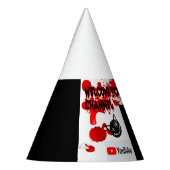 Klassenletzt-Monster-Hut Partyhütchen (Links)