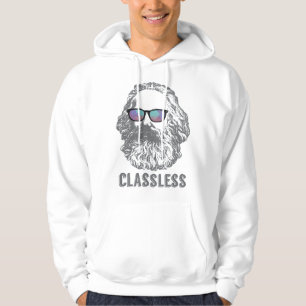klassenloser Karl Marx Klassischer Marxist Marxism Hoodie