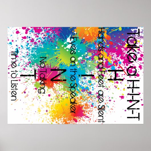 Klassenmanagement Poster (Vorne)