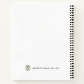 Klassennamen Lehrer Regenbogen danke Apfelbaum Notizblock (Rückseite)