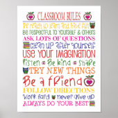 Klassenordnung Poster (Vorne)