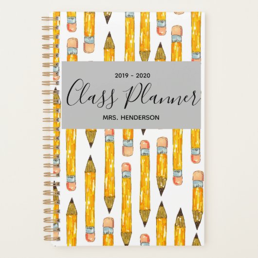 Klassenplaner für Lehrerbefähigung Planer (Vorderseite)