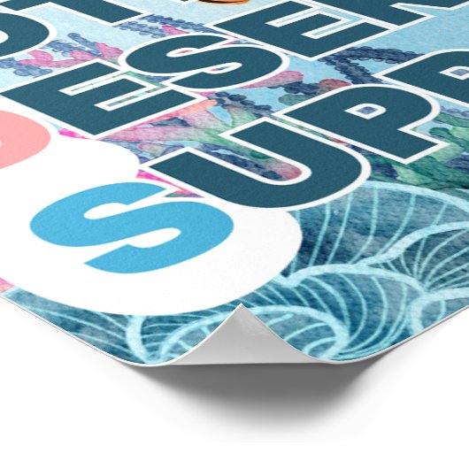 Klassenposter: Freunde Poster (Ecke)