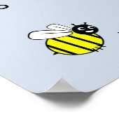 Klassenposter - Klassennamen Honey Bees & Hive Poster (Ecke)