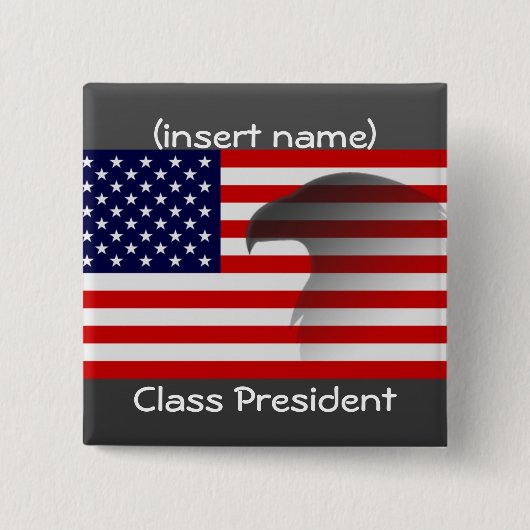 Klassenpräsident Button (Vorderseite)