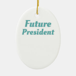Klassenpräsidentin Geschenk Zukünftiger Präside Keramik Ornament