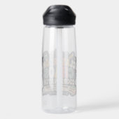 Klassenraum-Chaos-Koordinator Trinkflasche (Rückseite)
