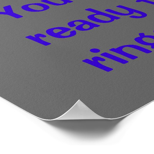 KLASSENREGELN, 1. Die 3 R's: Sei respektvoll ... Poster (Ecke)